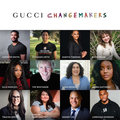 gucci changemakers impact fund.